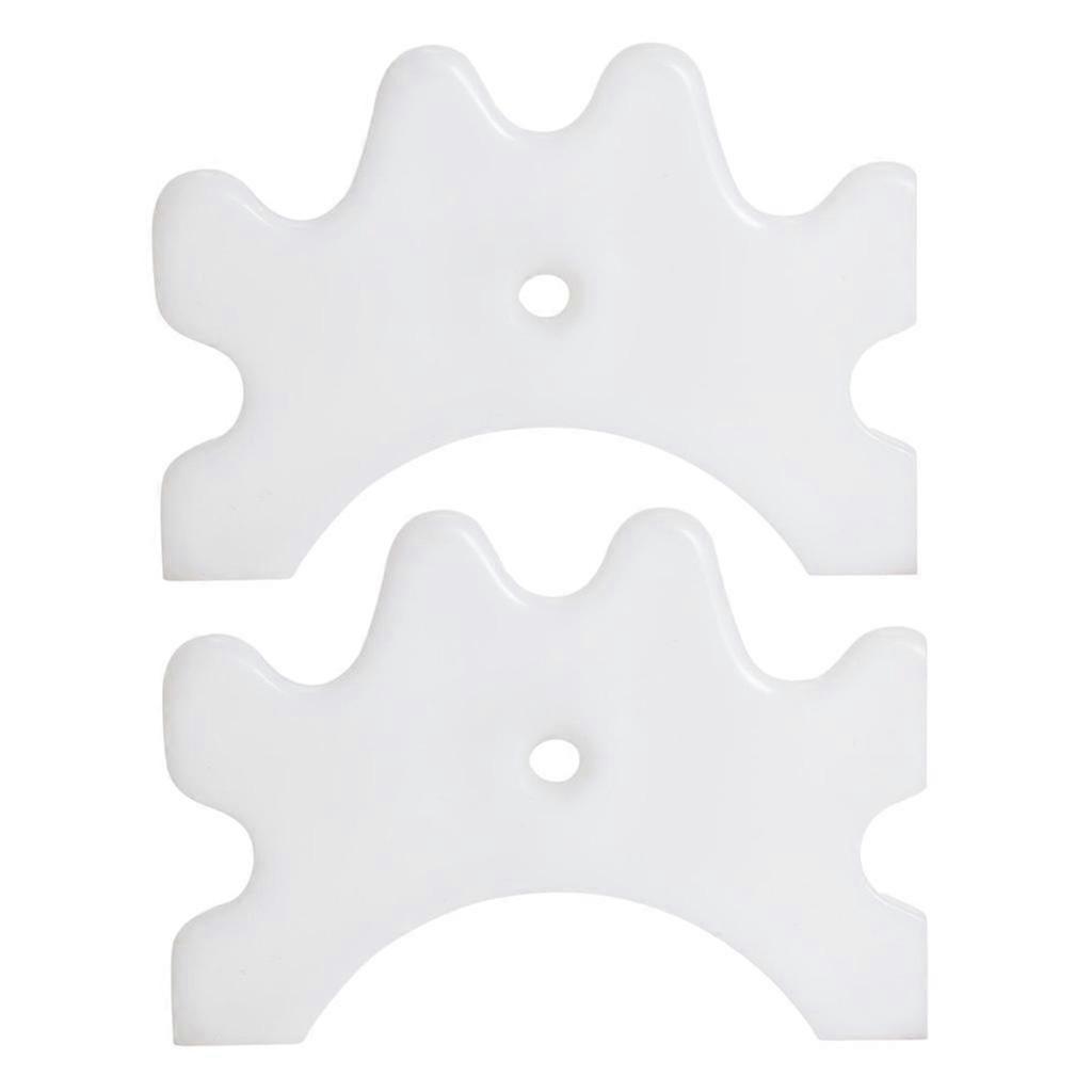 2x Plastic Pool Snooker Table Cue Rests Spider Rests Head Billiard Accessory