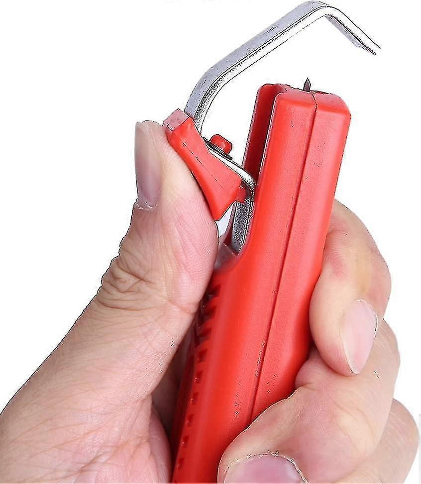 Mini Cable Stripper with Universal Crimping Pliers Plastic Handle Removal Machine and Rubber Crimping Tool