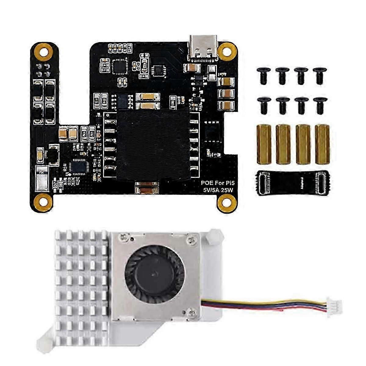 For 5 POE with PD Trigger Activation and Cooler Type C Power over Ethernet 802.3af Network Standard