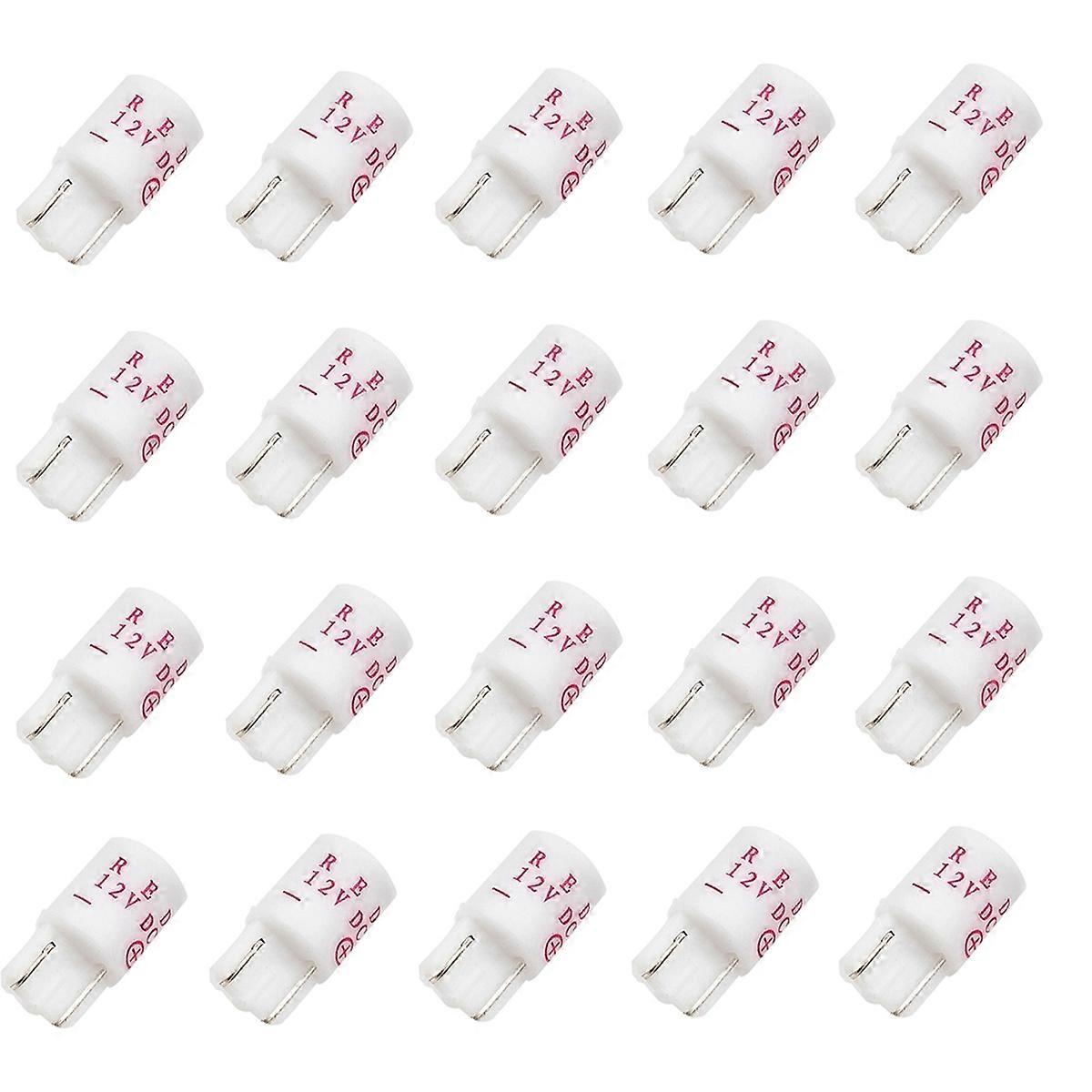 100pcs 12V LED Arcade Buttons Illuminated Push Buttons Red