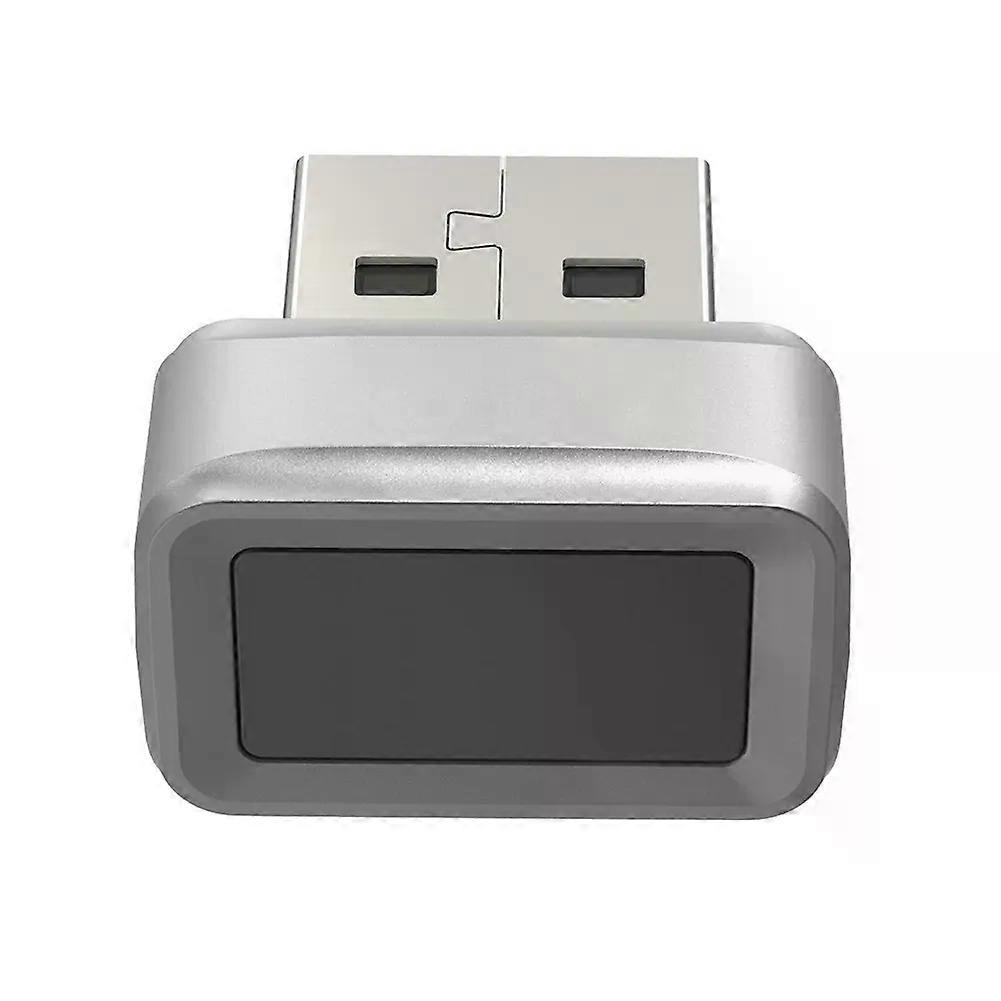 con USB Fingerprint Key Reader FIDO U2F Biometric Mini Security Key Dongle Windows Hello Anti-Spoofing 360 Touch for PC Or Laptop