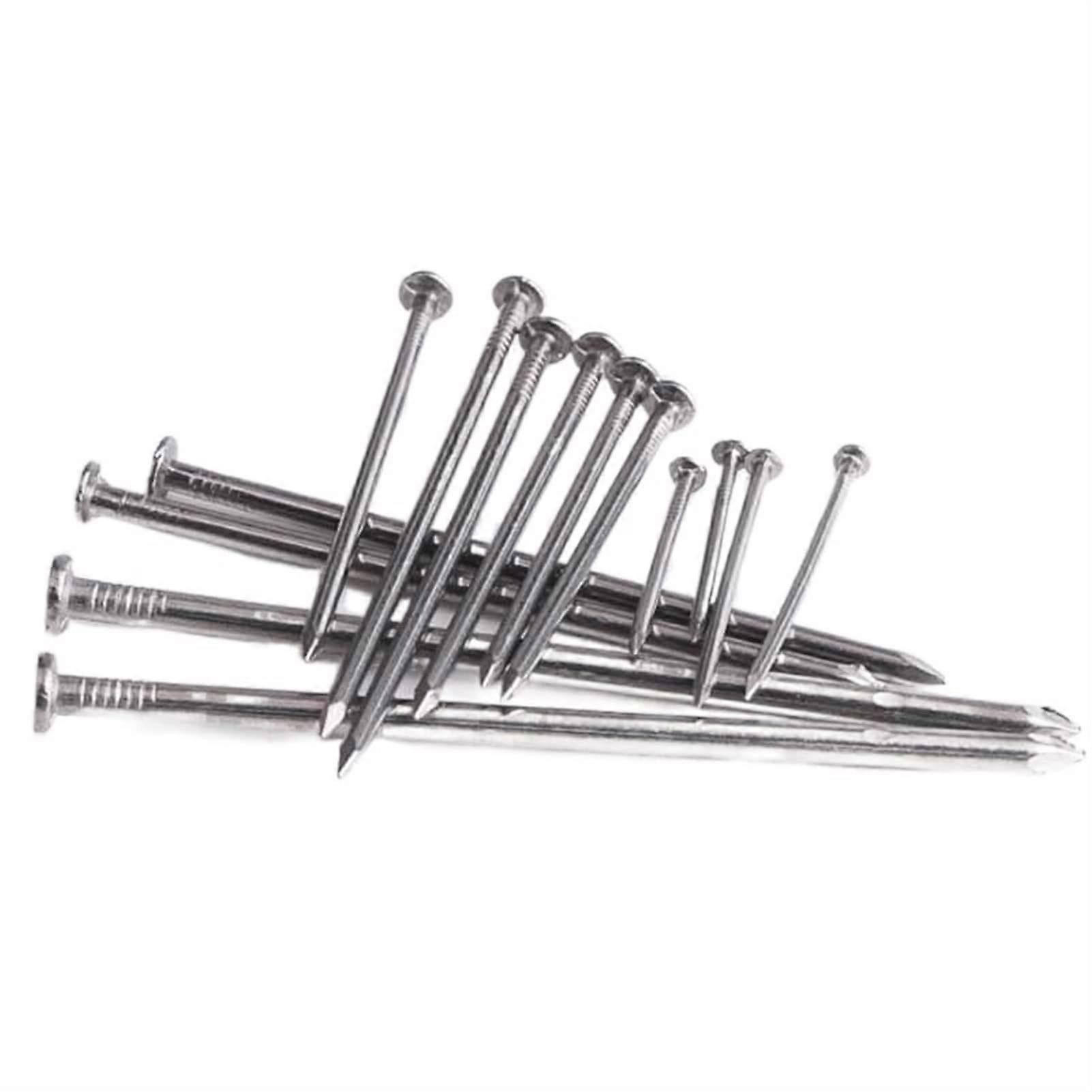 20Pcs 304 Stainless Steel Nail Carpenter Round Nail Cement Nail Wall Lengthened Small Nail (Color : 1.5 inch)