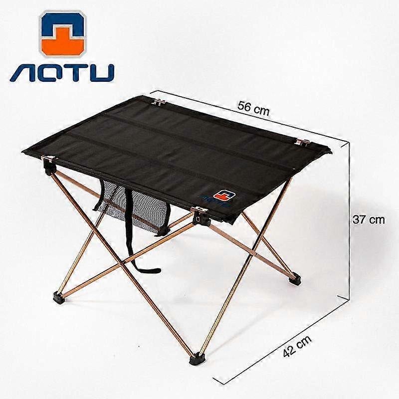 Portable Aluminum Alloy Folding Picnic and Barbecue Table, Ideal for Outdoor Activities and Coffee Use, Versatile and Lightweight Design