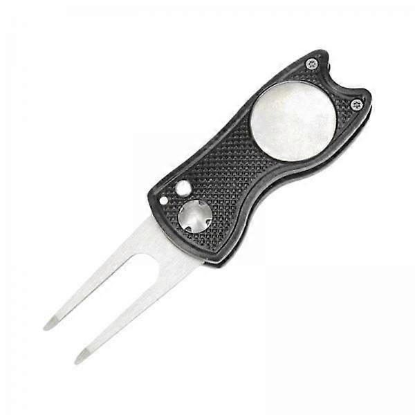 2x Golf Repair Tool, Foldable Detachable Golf Ball Marker