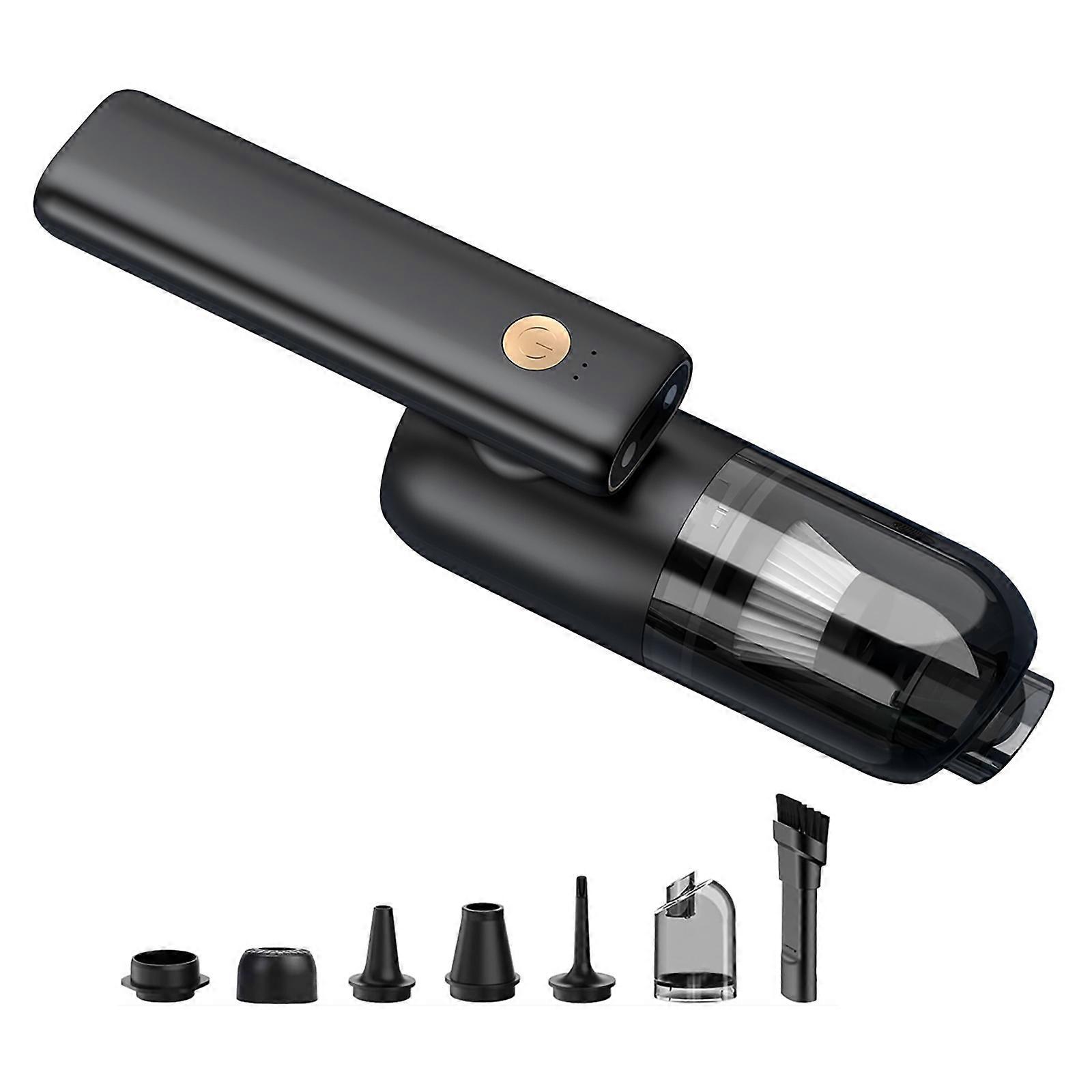 Household Appliances Vacuum Cleaner with 2 LED Light Cleaning Tool Rechargeble Handheld Portable Trash Garbage Remover