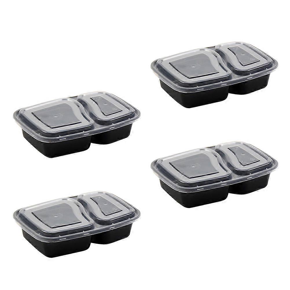 Healthy Eating Containers with Divided Sections for On-the-Go, Secure Closure