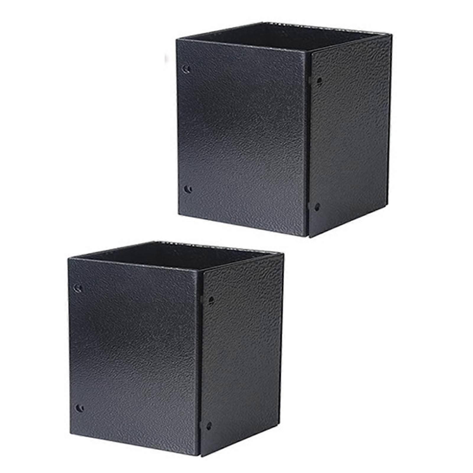 ポストプロテクターステンレス鋼調整可能なメールボックスポストベースプロテクターフェンス用