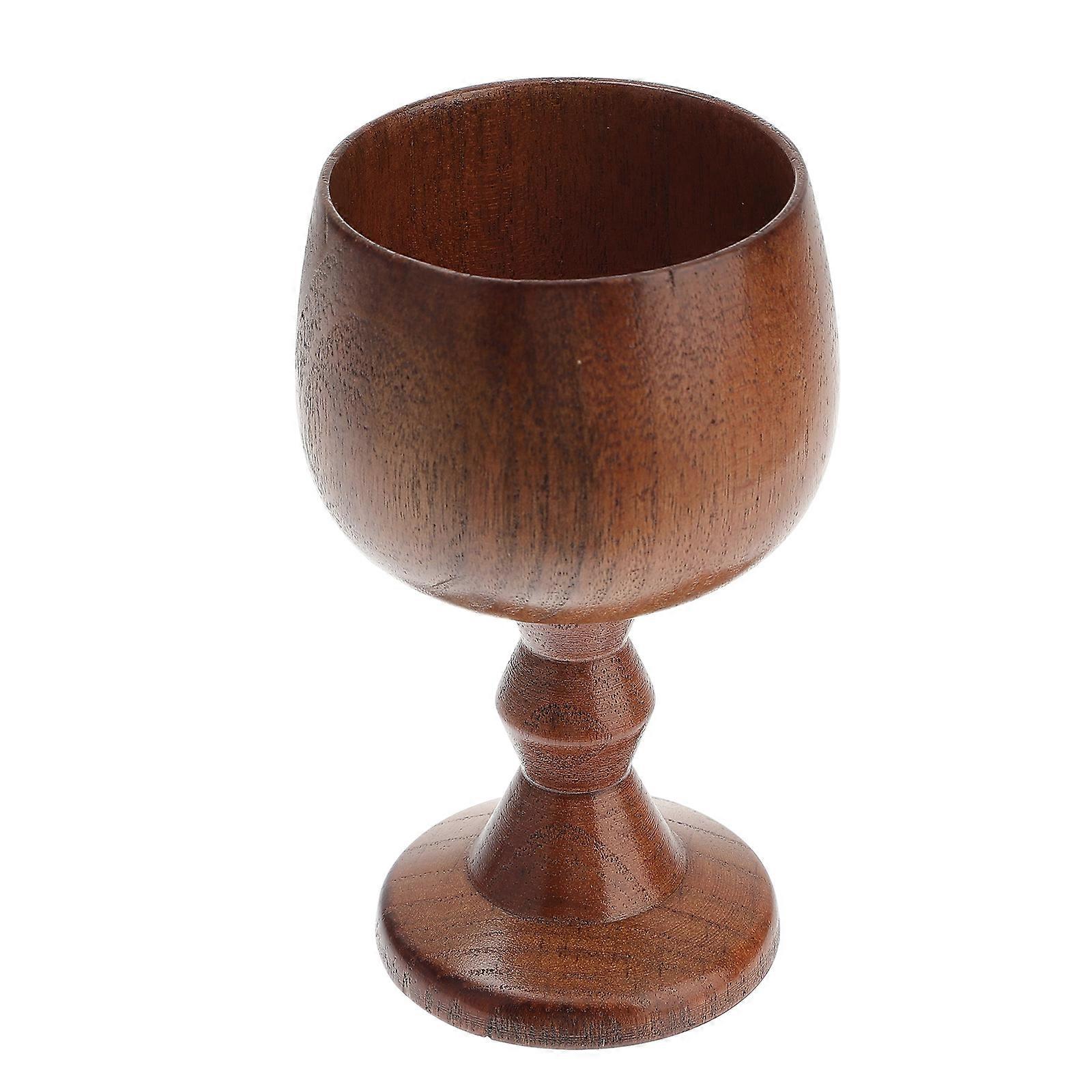 Verre à vin en bois, design classique avec des caractéristiques pratiques pour tous les paramètres