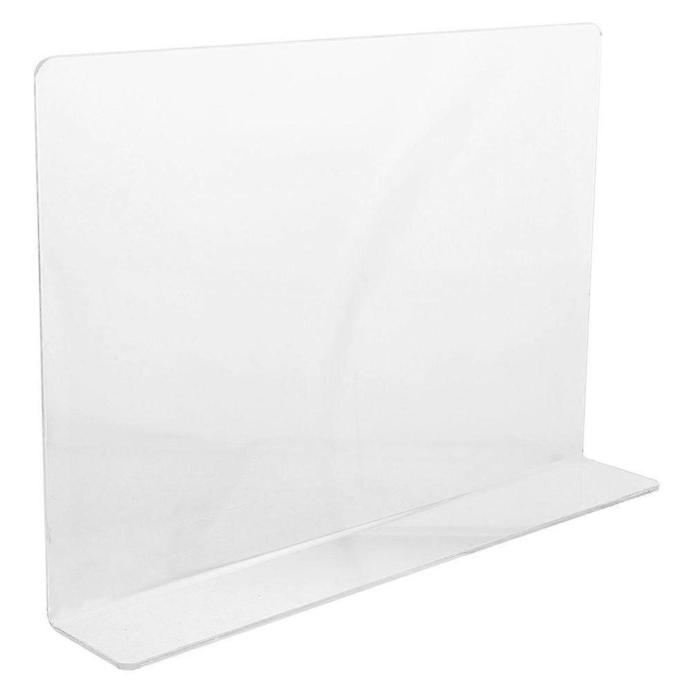 Acrylic Kitchen Sink Splash Guard Transparent Water Protector Smooth Surface Easy to Clean Multi Purpose Use for Kitchen and Bathroom Sinks
