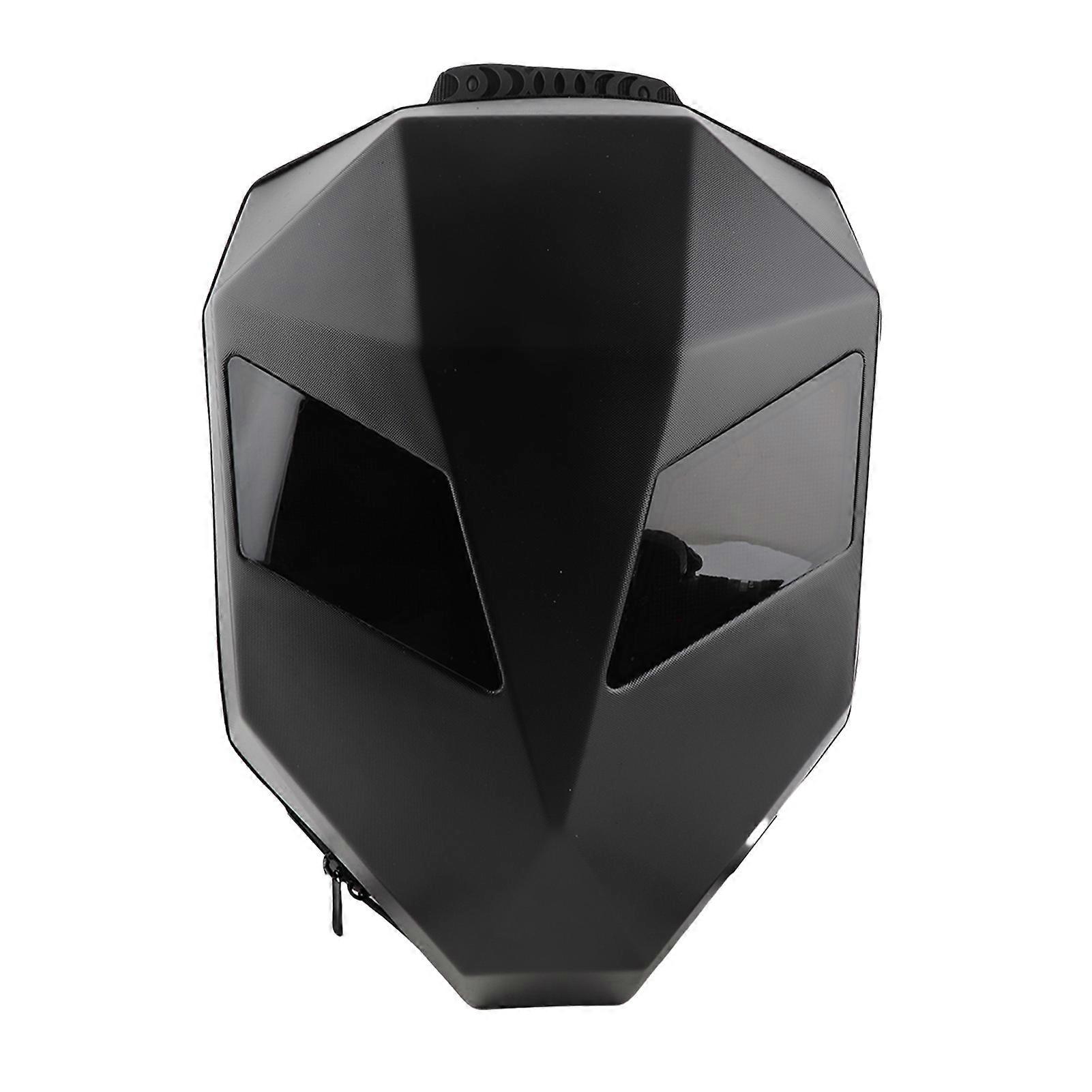 LED Backpack Bluetooth APP Control Programmable Screen Hard Shell Helmet Bag for Travel Motorcycle Riding