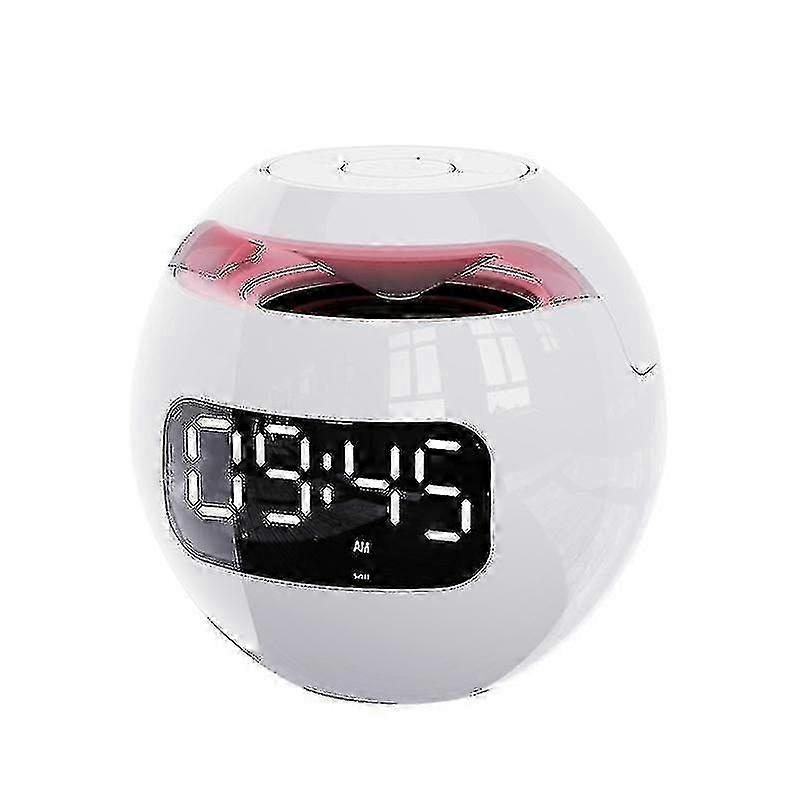 Digital Alarm Clock For Kids, Multifunctional Bass Bluetooth Portable Wireless Speaker