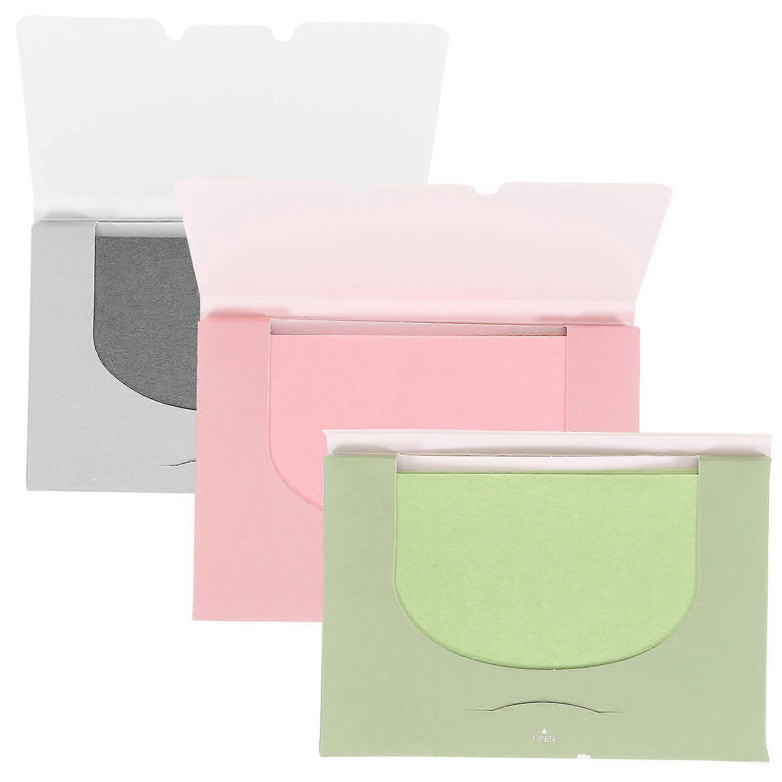 1 Set Unisex Oil Absorbing Sheets Oil Control Facial Tissues Oil Blotting Sheets