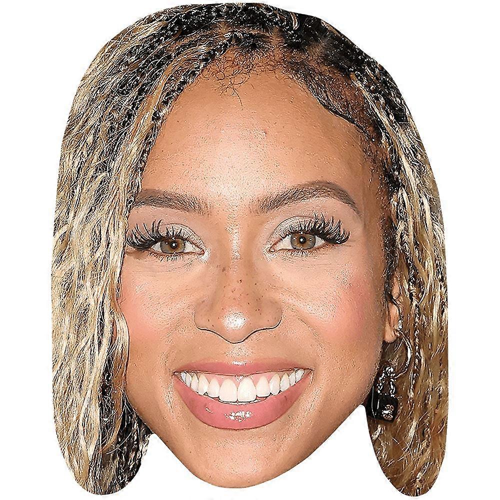 Jilly Anais (Smile) Celebrity Mask, Flat Card Face
