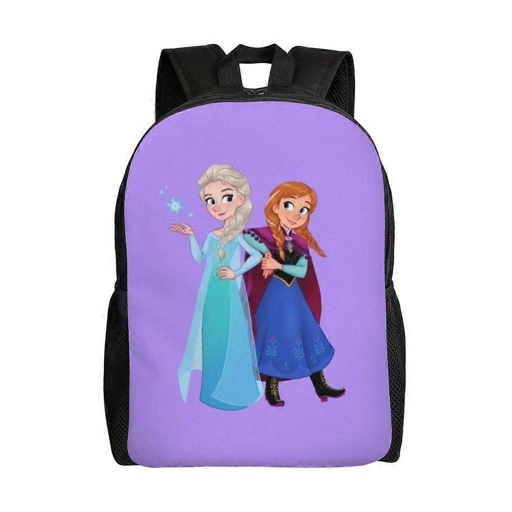 Frozen Versatile Backpack Washable casual style School Student Backpack Trendy Oxford Cloth Computer Bag Unisex-hk3883