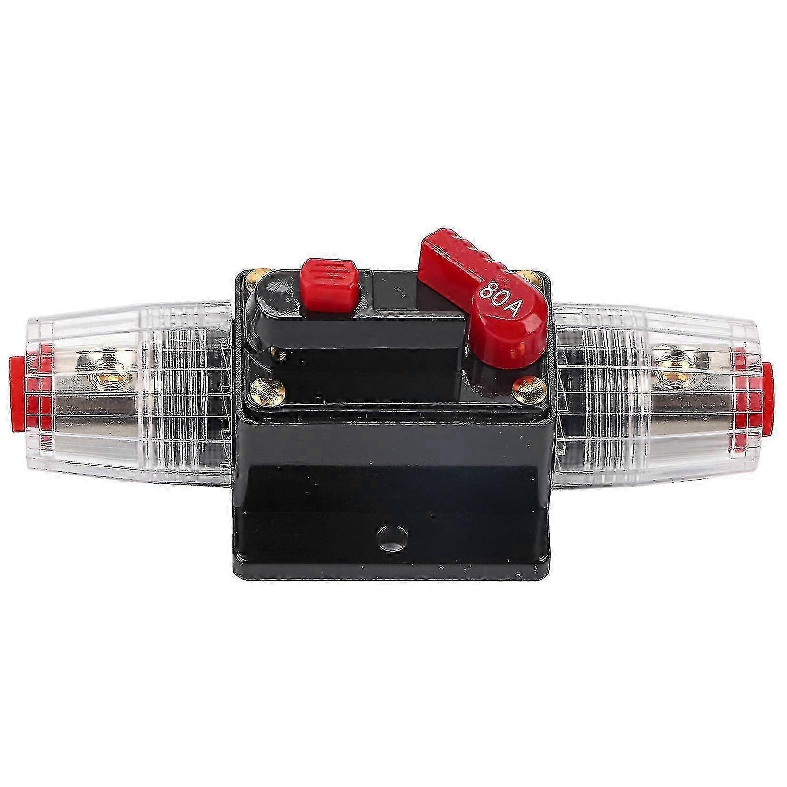 2025 Waterproof Resetable Circuit Breaker Fuse Holder 50A-100A for Boat and Car