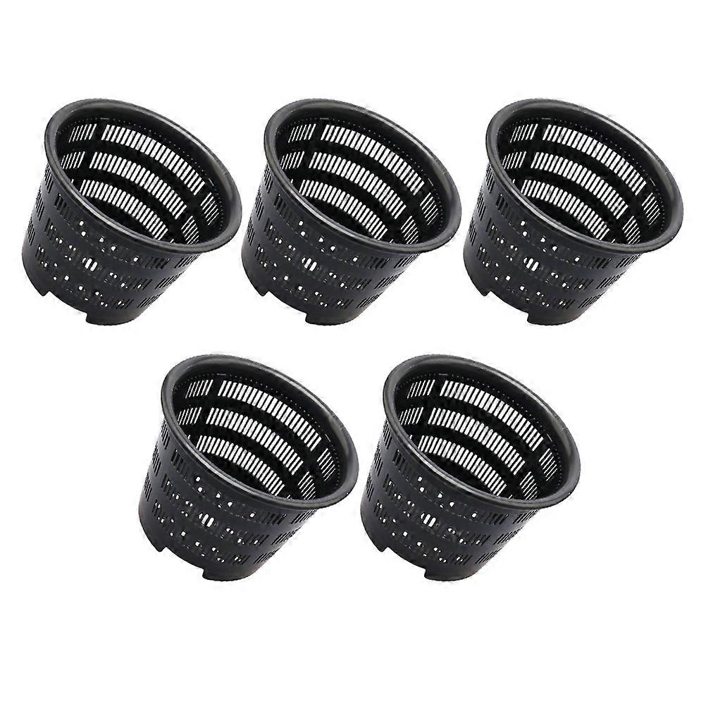 Here's a polished and professional product description based on your input:
**5PCS Breathable Plant Nursery Pots – Thickened Design for