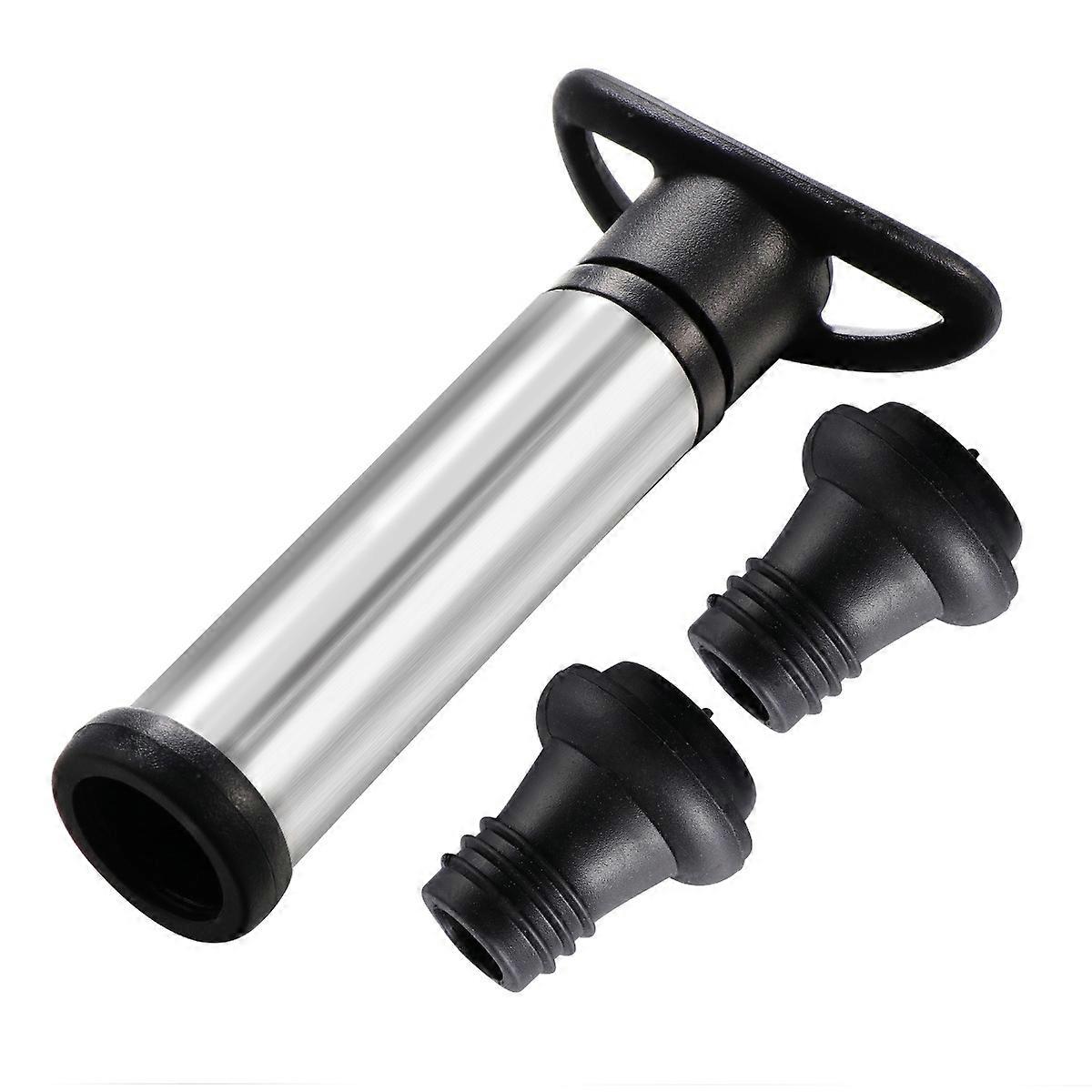Wine Preserver Set Vacuum Sealing Pump For Home Use With 3Pcs Cylindrical Design