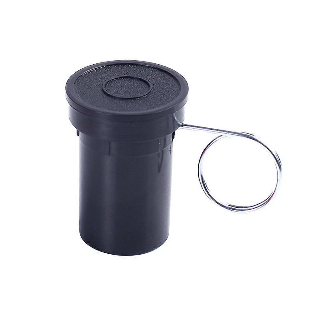 Compact Finger Buckle Monocular Telescope Observation Magnification Telescope For General Users Black 1Pack
