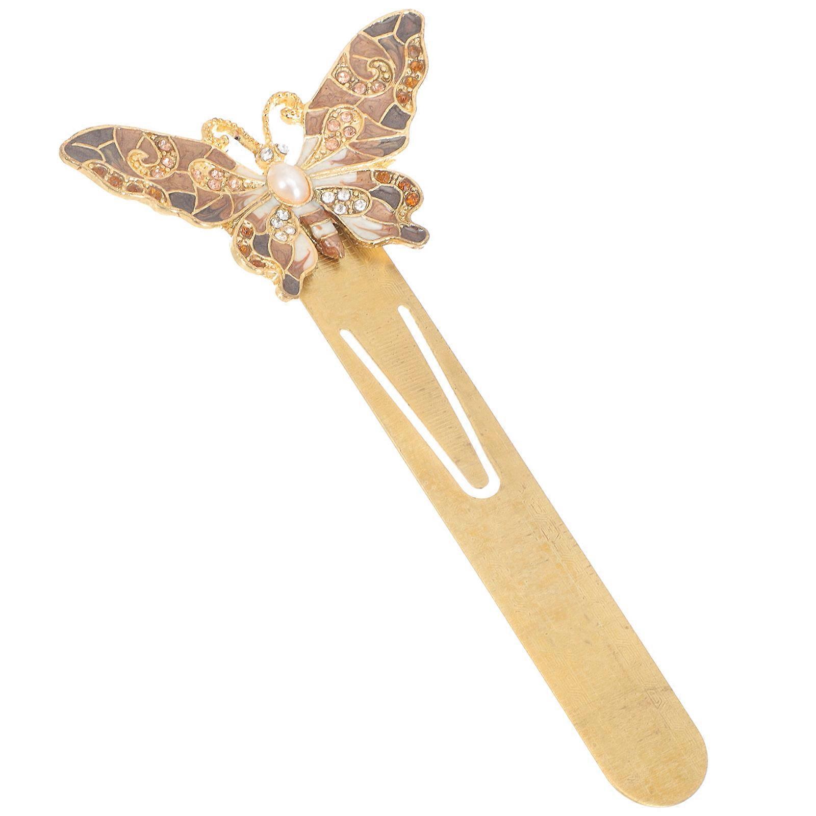 Fancy Bookmark Chic Bookmark Office Use Elegant 14x7cm 1Set