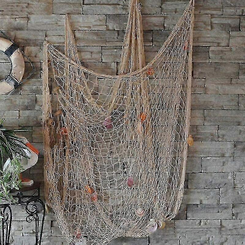 Decoratief visnet, 1 x 2 meter decoratief visnet