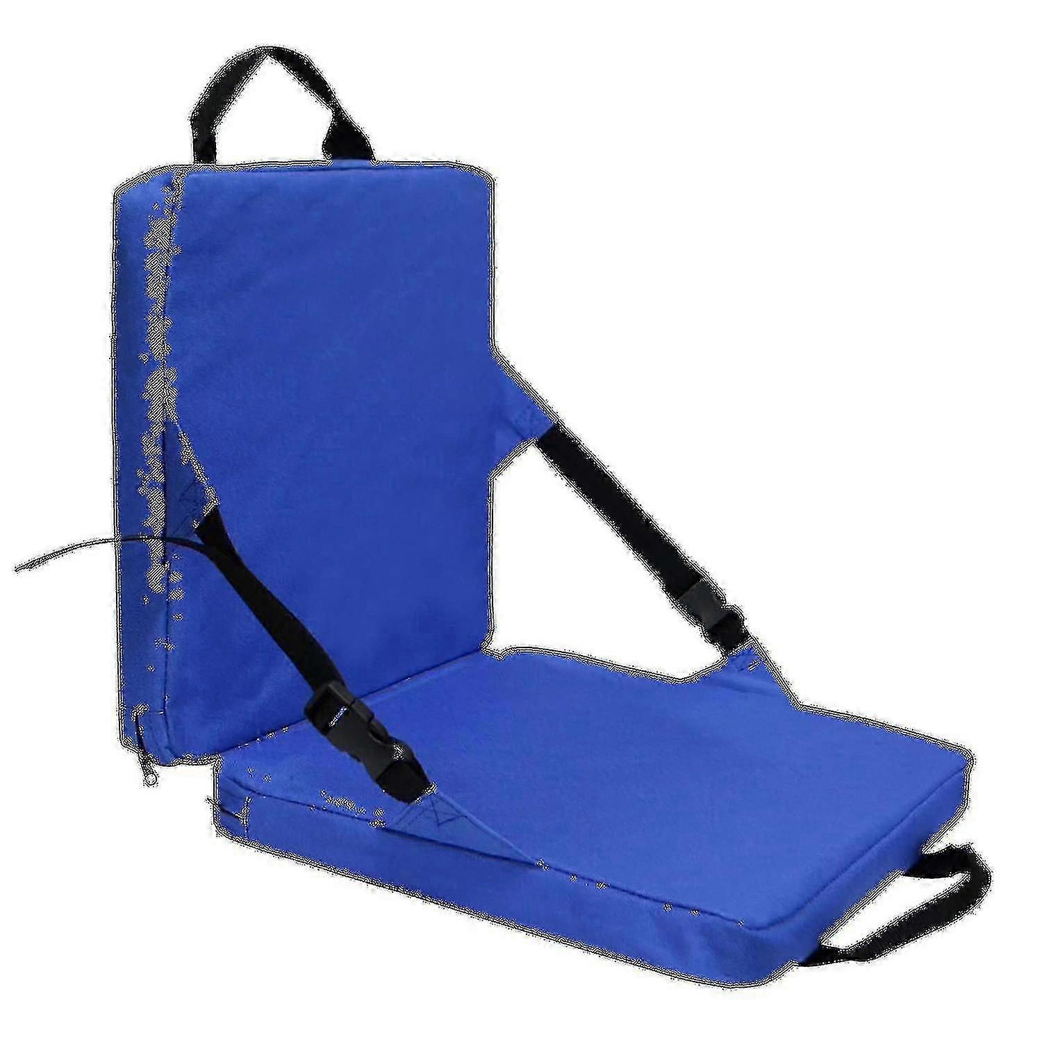Portable Outdoor Stadium Seat Bleacher Cushion With Backrest Lightweight Cushion