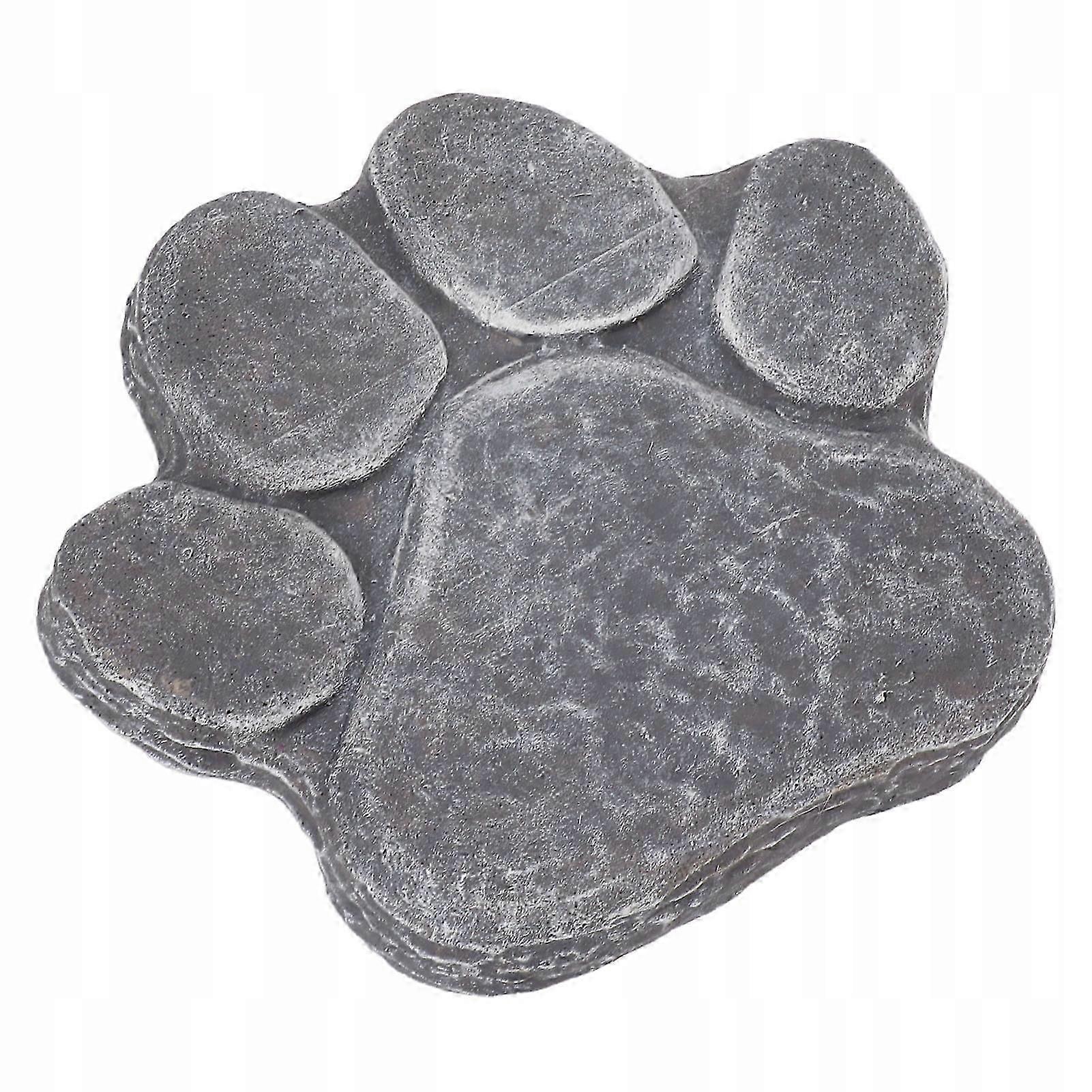 Dog Pawprint Memorial Stone Diy Dog Lettering