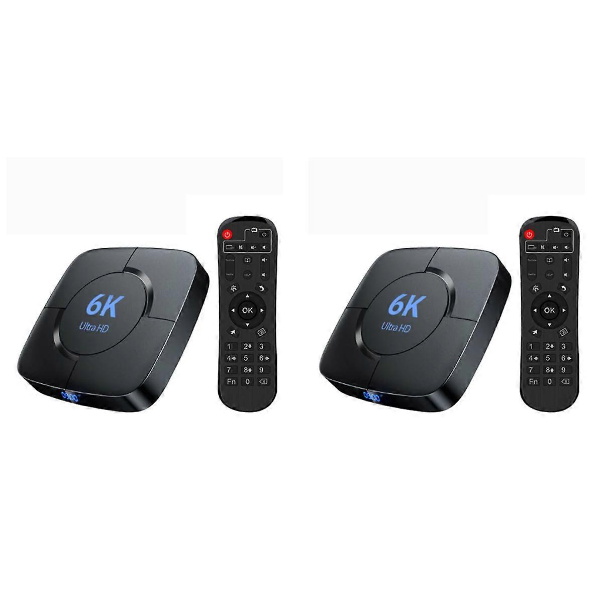 Smart 6K TV Box Android10 Allwinner H616 2.4G/5GHz Wifi BT EU Plug