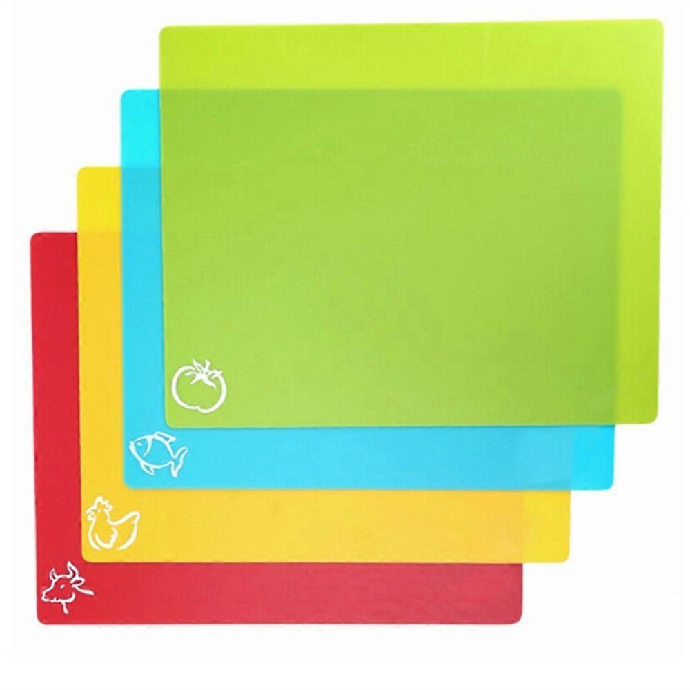 4PCS Cutting Board Plastic Cutting Boards Classification