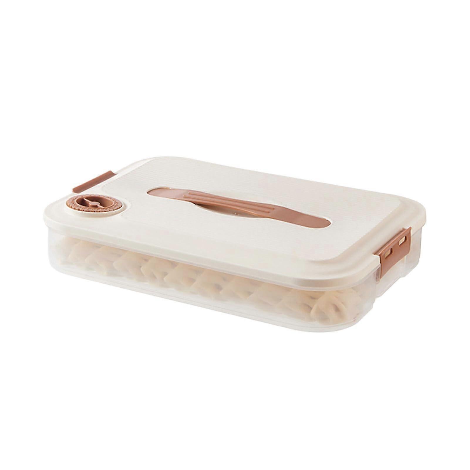 Wonton Box, Convenient Daily Storage, Keeps Wontons Fresh, Versatile and. The Dumpling Box is Easy to Hold. Single Layer.