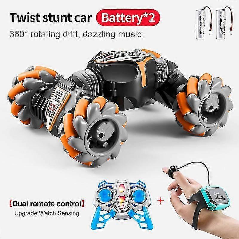 Latest 4wd Remote Control Stunt Car 2.4g Wireless Rc Drift Car with LED Lights and Gesture Sensor