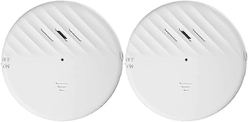 TTMA Window Alarm with Vibration Sensor, Window Security Alarm with Loud 125db Alarm and Sensitivity Adjustment, (2 Pack)