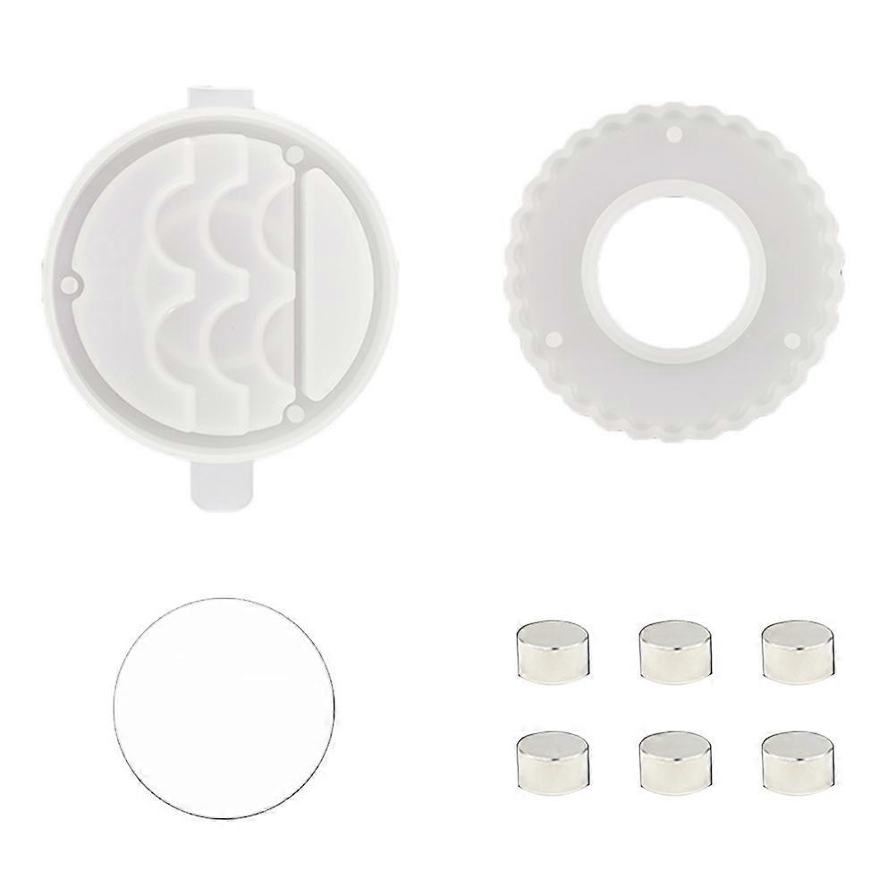 Flexible Silicone Eyelash Box Mold for Resin Casting   Durable Epoxy Craft Mold with Mirror Shine Finish for Handmade Lash Storage Container and Case