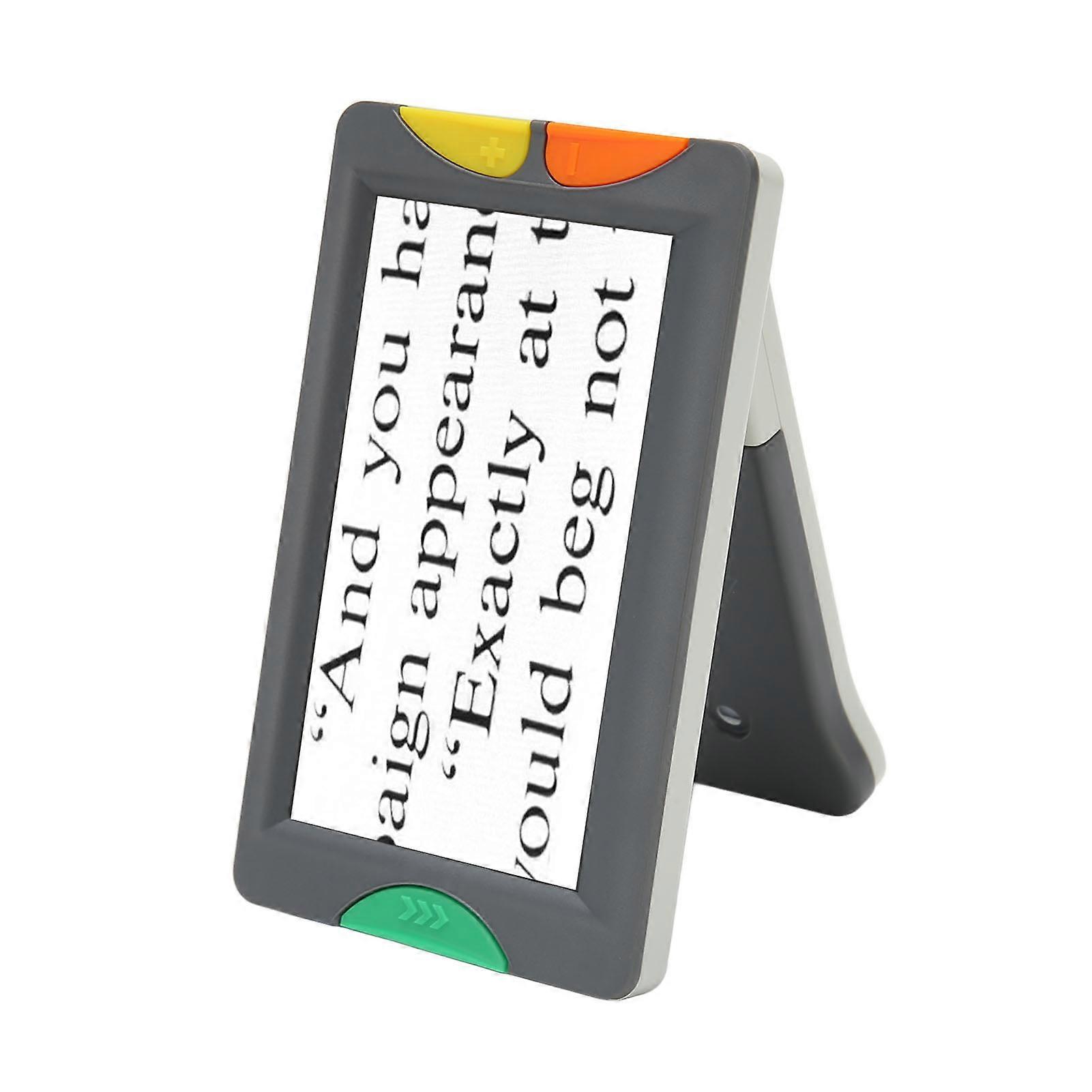 4.3inch Portable Video Digital Magnifier 2X‑32X Zoom Support AV Output To TV Handheld Electronic Reading Aid 100‑240V EU Plug 