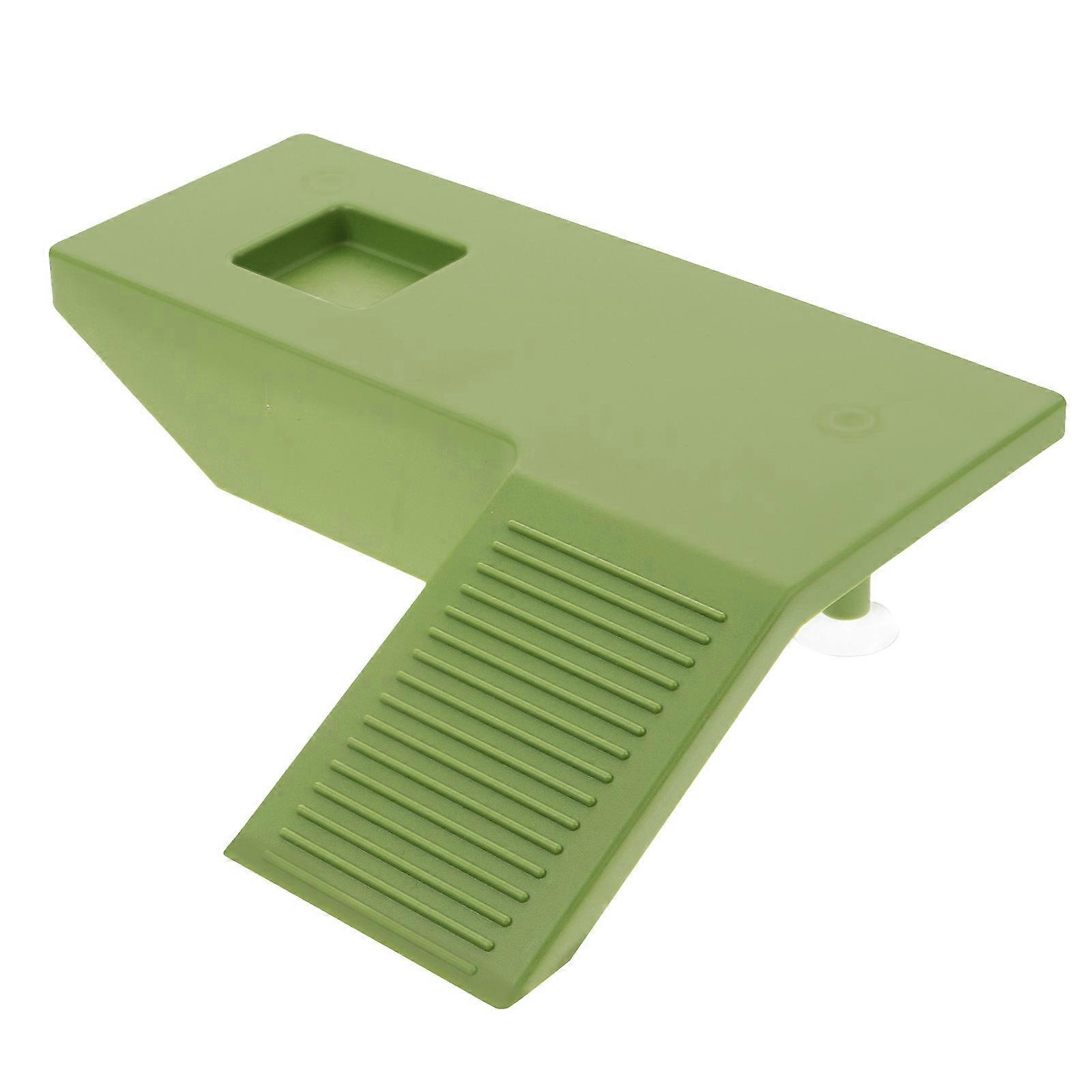 Elevated Basking Loft For Turtle Tortoise Incline Ladder Land Environment Inclined Plane 24.70X20.30X5.30CM 1Pack