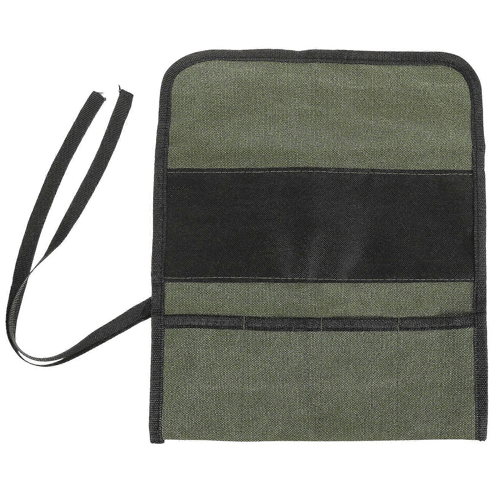 Portable Tool Roll Pouch Organizer Strong Load Bearing Woodworking 1Set