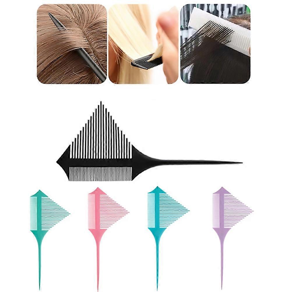 Hairdressing Tips Comb Professional Anti Static Hair Comb Split Teeth Design Hair Comb for Combing and Dyeing Hair