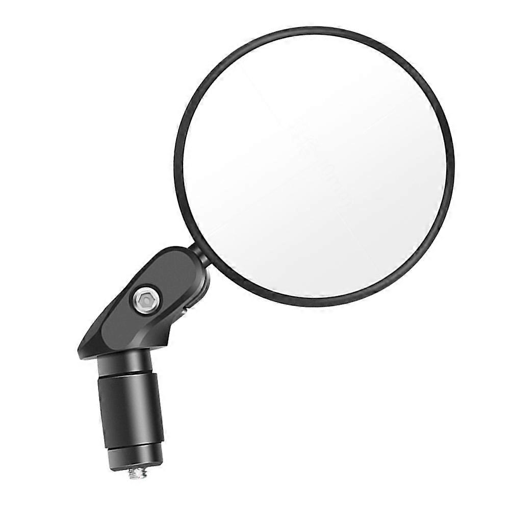 Bike Round Rearview Mirror for Handlebar with 360-Degree Rotation Assorted Color