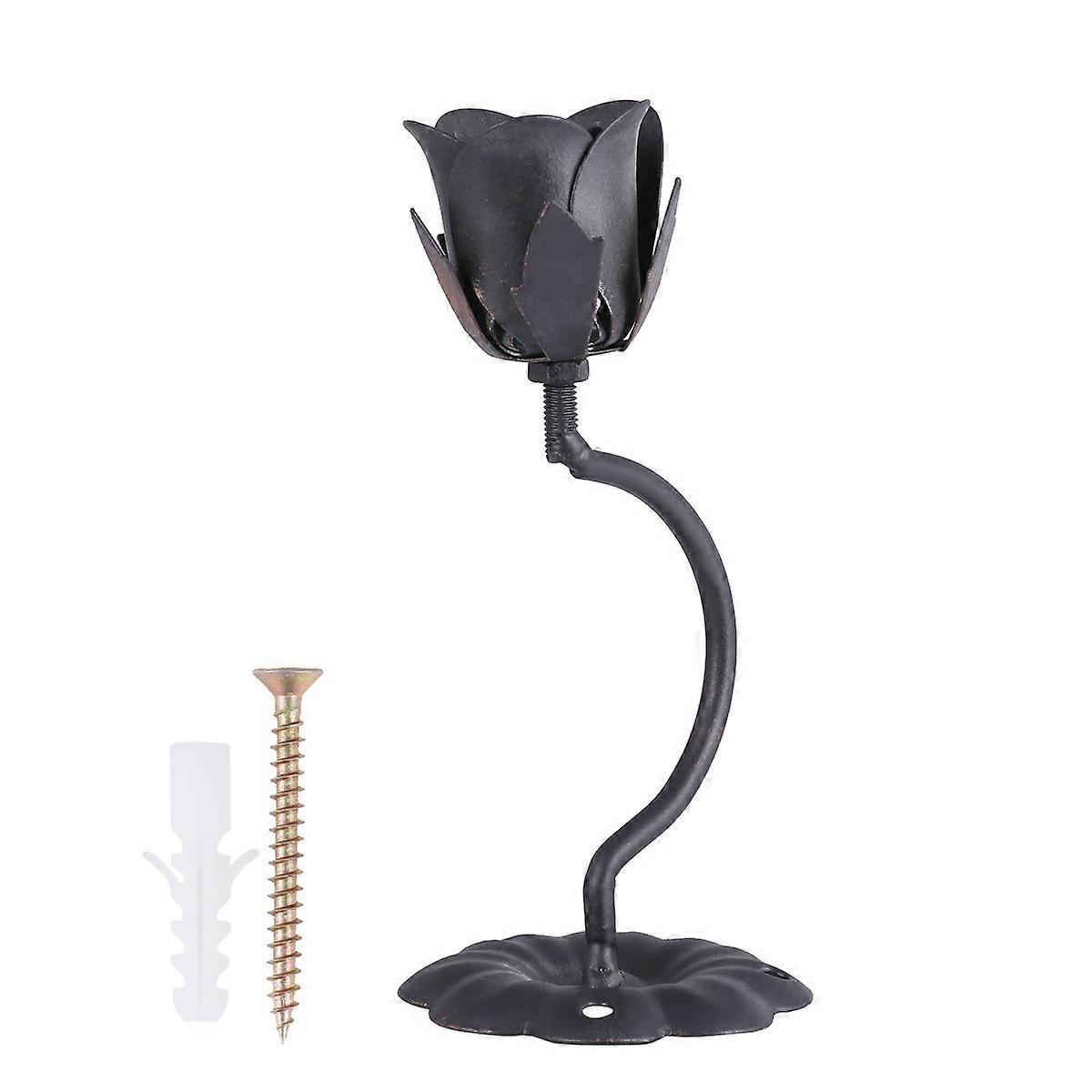 Rustic Coat Hooks Long Rose Design Practical And Wall Decor For Home 1Set