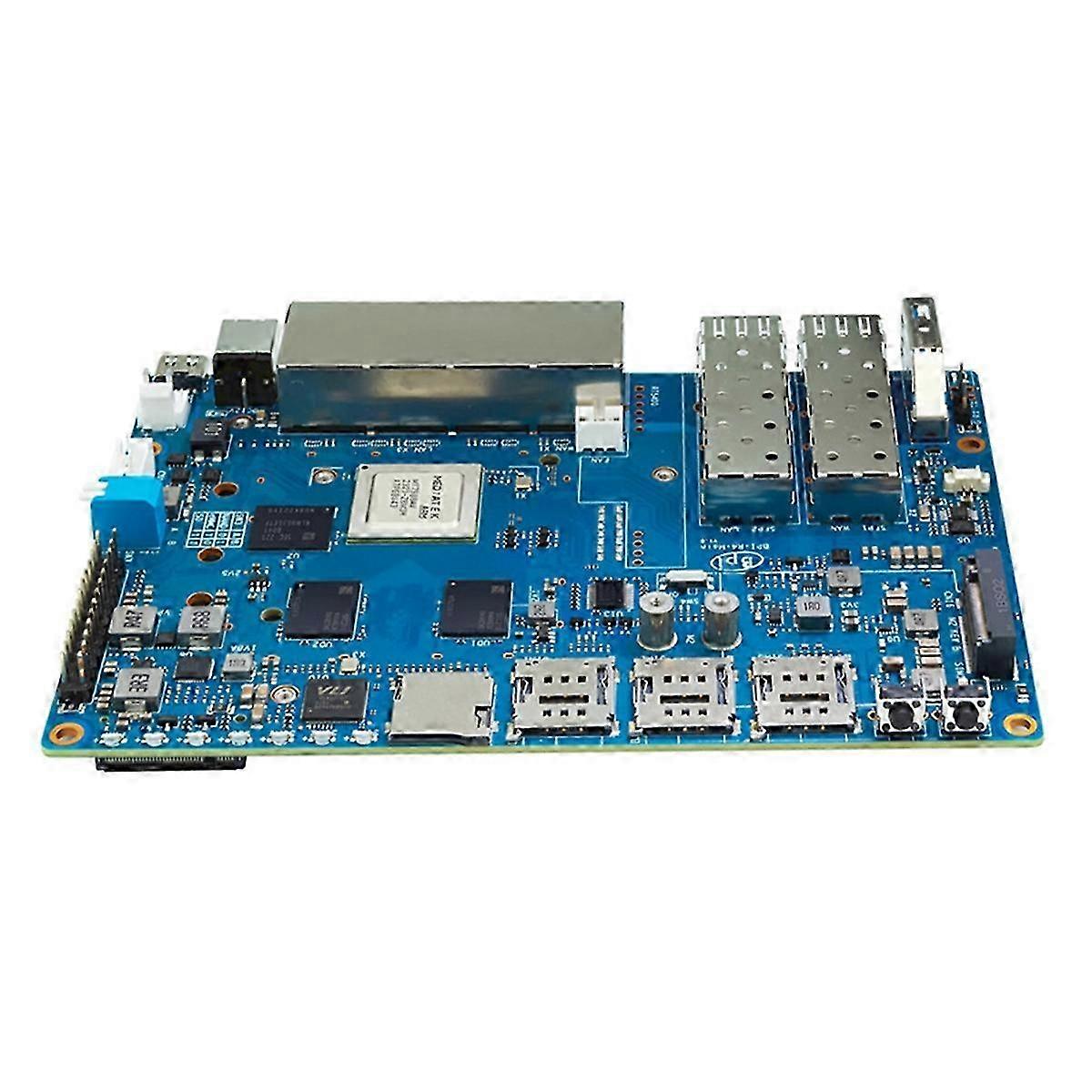 Dla Banana Pi -r4 Mt7988a Czterordzeniowy Arm -a73 4gb Ddr4 8gb Emmc Smart Router Board
