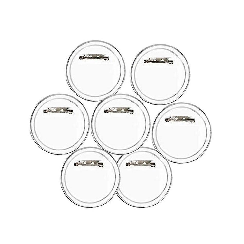 Badge Button Clear Pin Acrylic Material Crafting Projects Diy Design Children Students 36Pcs