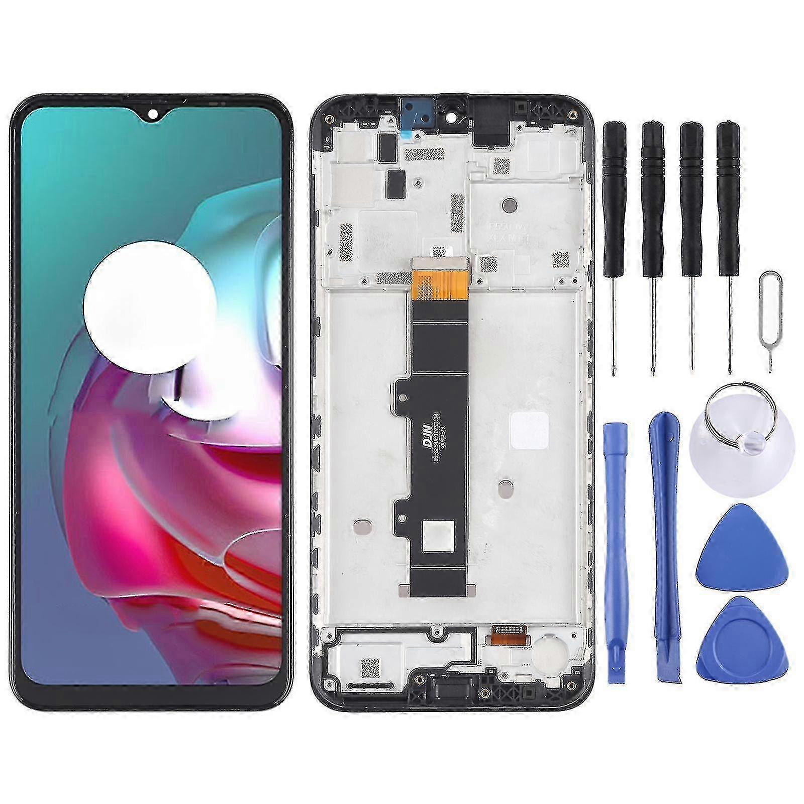 LCD screen for Motorola Moto G30 XT2129-1 XT2129-2 with frame