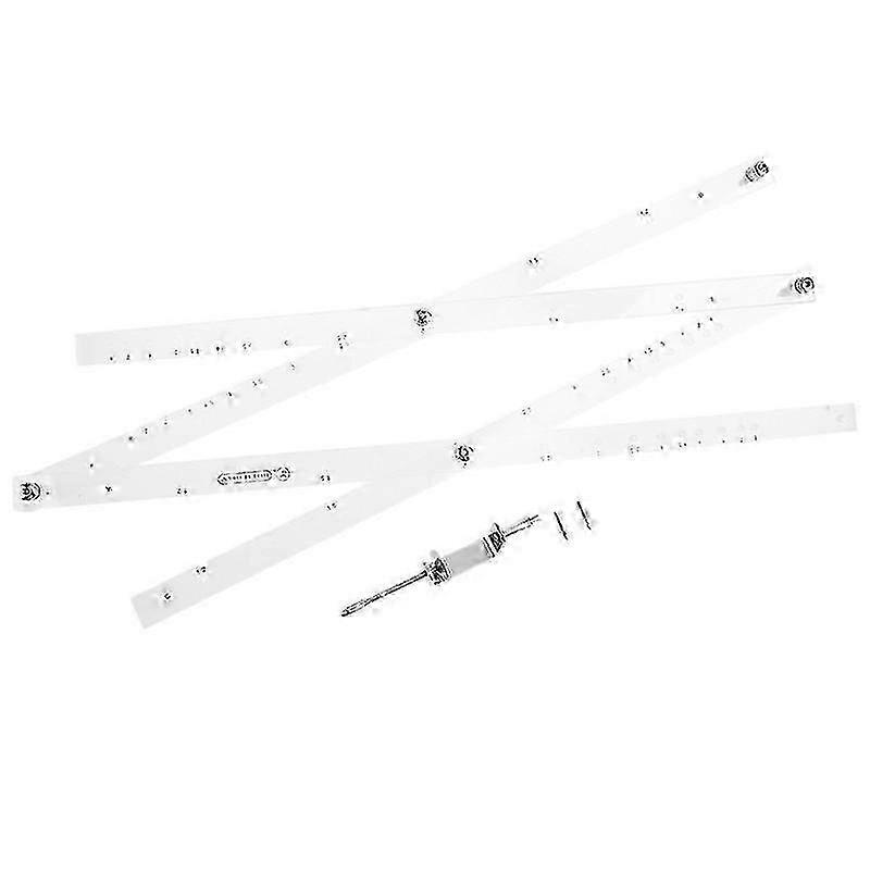 2025 Pantograph Copy Rluer Drawing Enlarger Reducer Tool Metal Ruler 50cm Scale