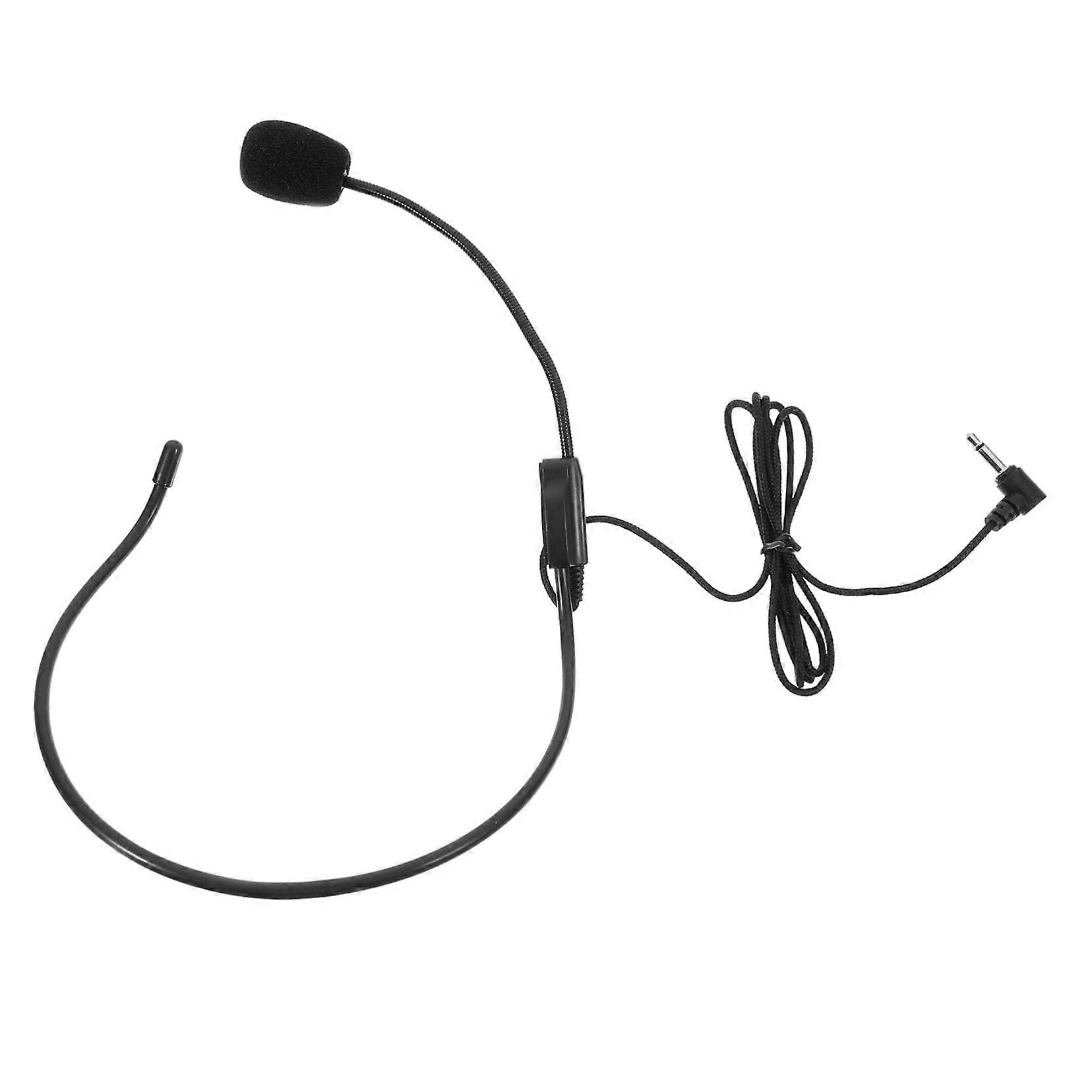 Adjustable Ear Microphone Headset for Stage Performance with 3.5mm Jack, Lightweight Design, and Comfortable Fit