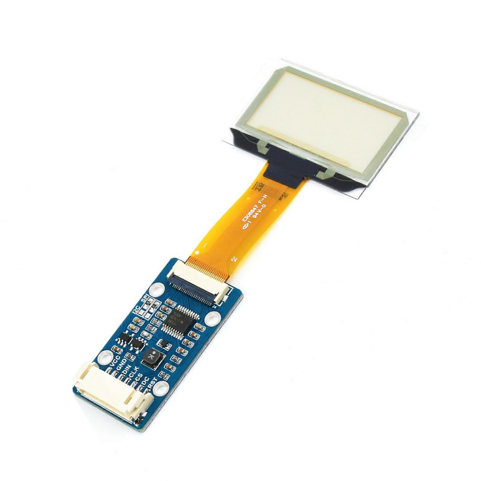 מודולי תצוגה רזולוציה 128x64 ממשקי SPI/I2C שבב דרייבר עצמאי משובץ צבע תכלת תצוגה רב צבעים