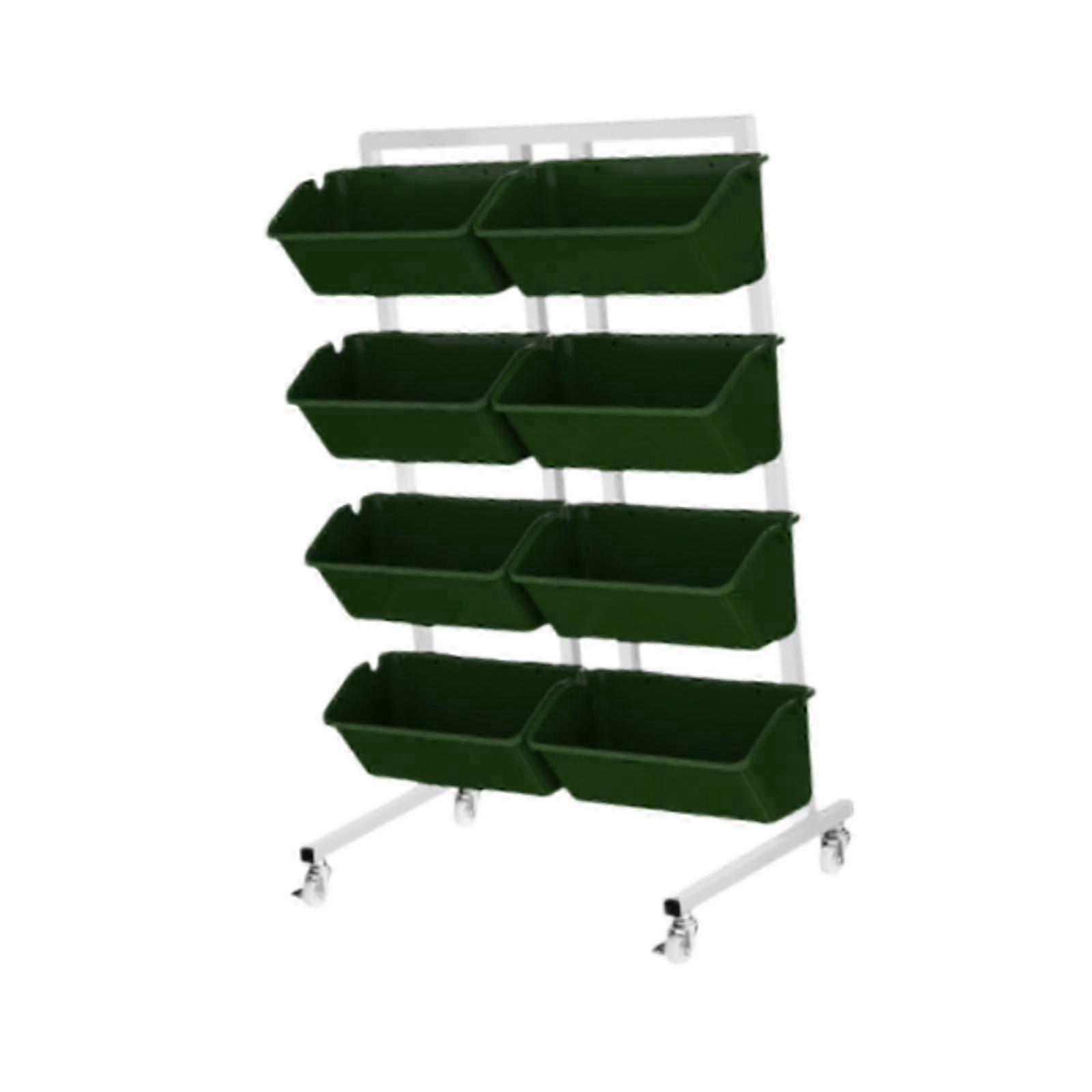Vertical Garden Planter Practical Raised Planter Box for Balcony Home Corner White