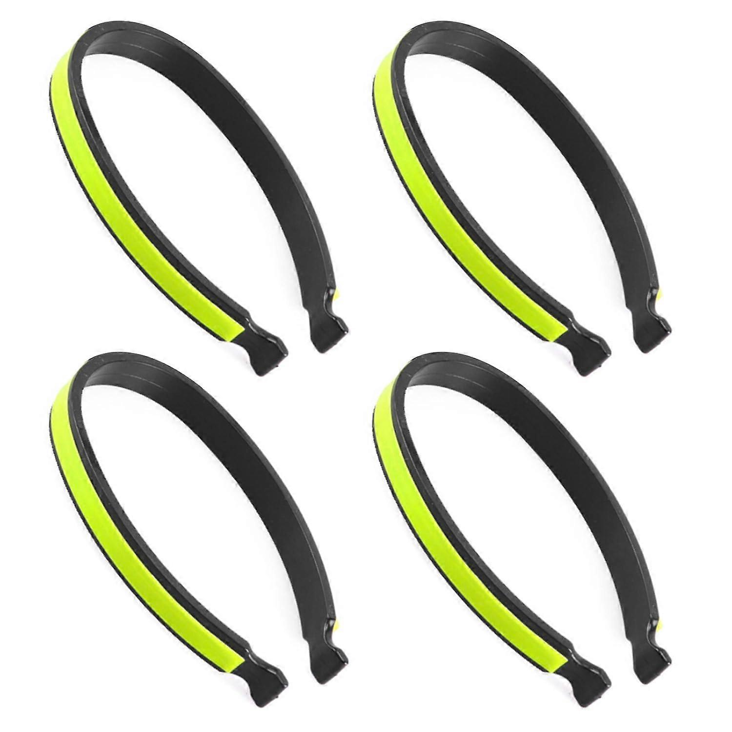 Reflective Bicycle Clips, Elastic Trousers Clips, Universal Reflectors