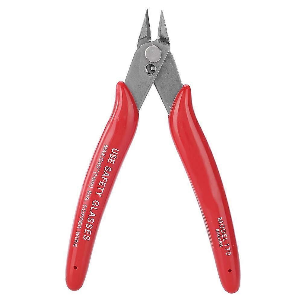 Side Cutters - Steel Wire Cable Cutter, Mini Diagonal Pliers for Electronics, Jewelry Making, Flush Cutting Tools