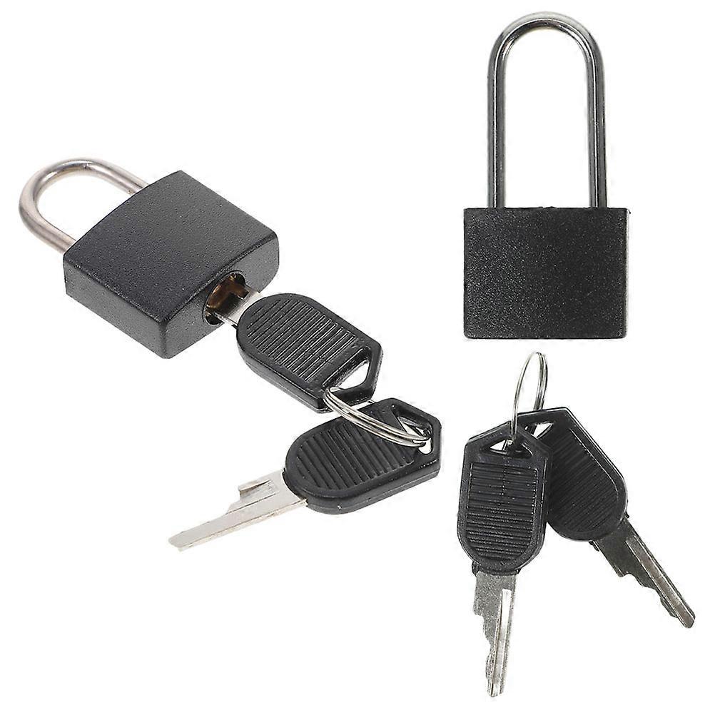 Tiny Luggage Lock Storage Locker Lock Plastics Simple and Generous 2 Sets