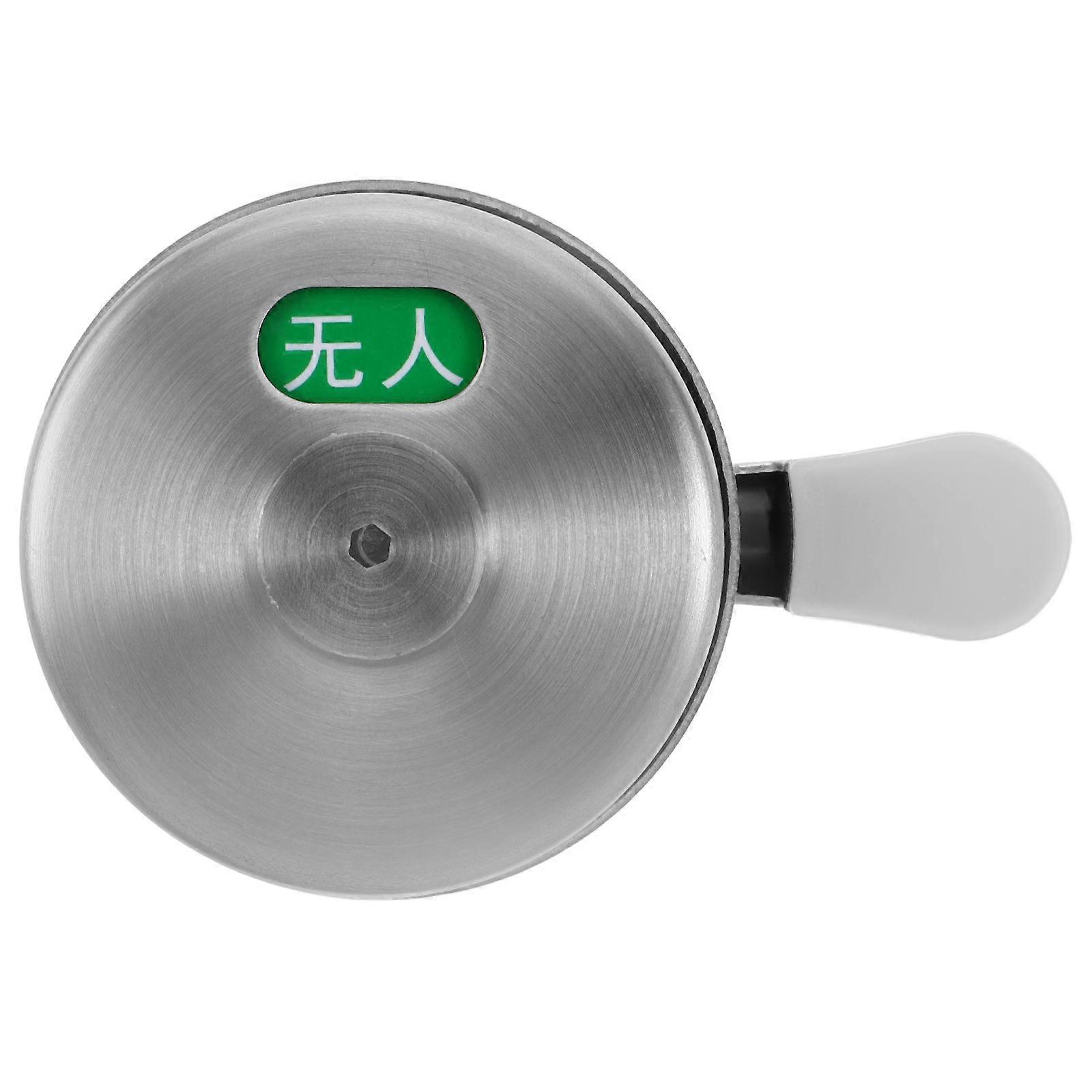 1 Set Restroom Partition Door Lock with Privacy Indicator Toilet Door Lock for Public Restroom Occupied Unoccupied Indicator Lock