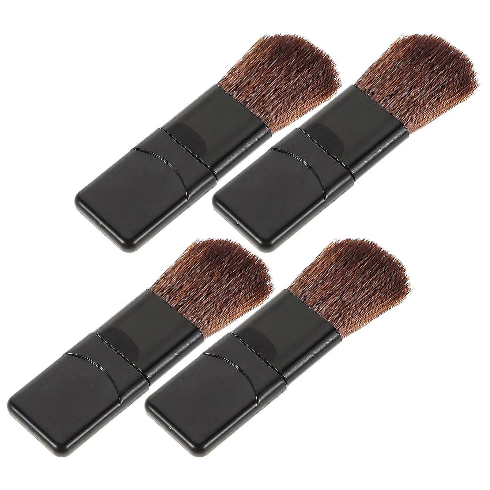 Makeup Brushes Set Versatile Usage Nylon Fiber Plastic Detail Eye Makeup Stage Performances 5Pcs